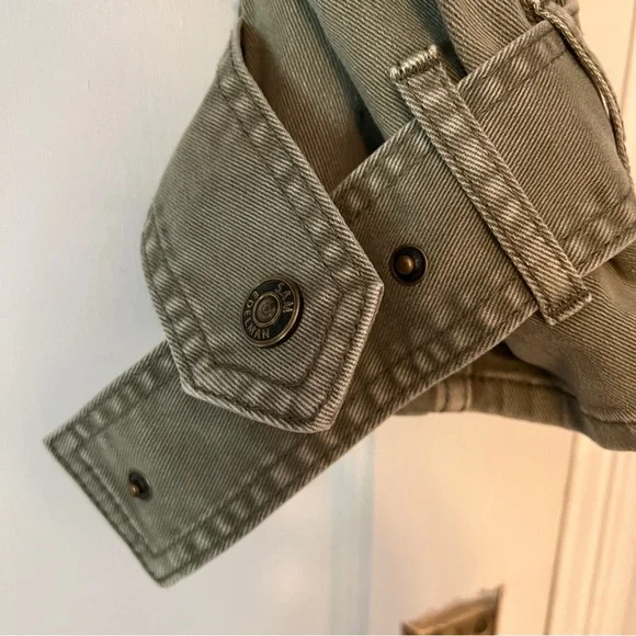 Sam Edelman Mesa Cropped Utility Jacket - Picture 7 of 15